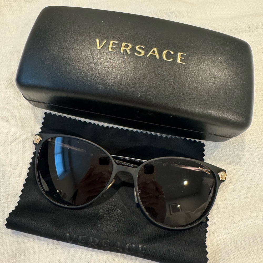 Versace Polarized Sunglasses